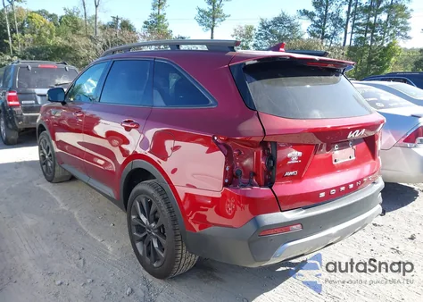2022 Kia Sorento X-Line Sx Prestige from USA, damaged, VIN 5XYRKDLF2NG094571